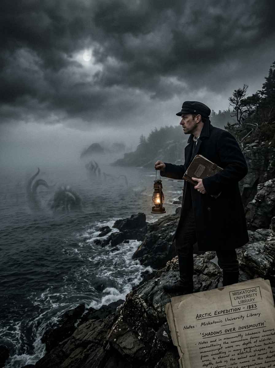 Portada del relato Caminos Ocultos del Mar Profundo