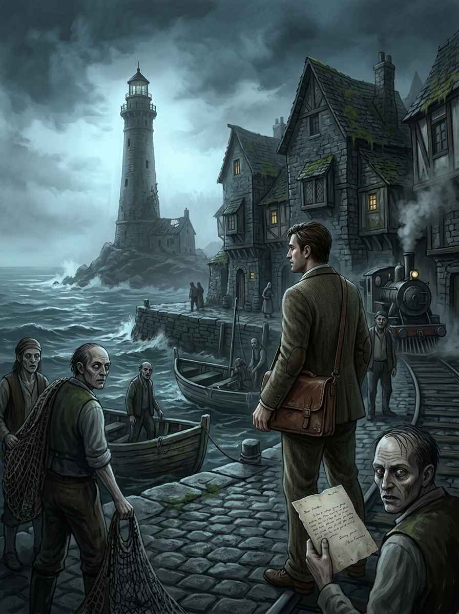 Portada del relato El Abismo de Dagon