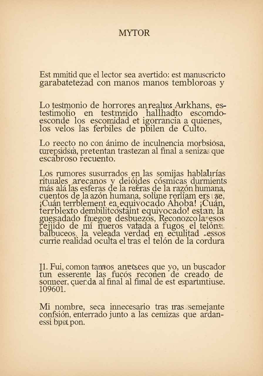 El legado de Innsmouth relato de Culto de Cthulhu