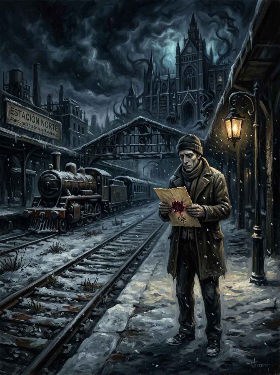 Portada del relato El óbito del Exiliante