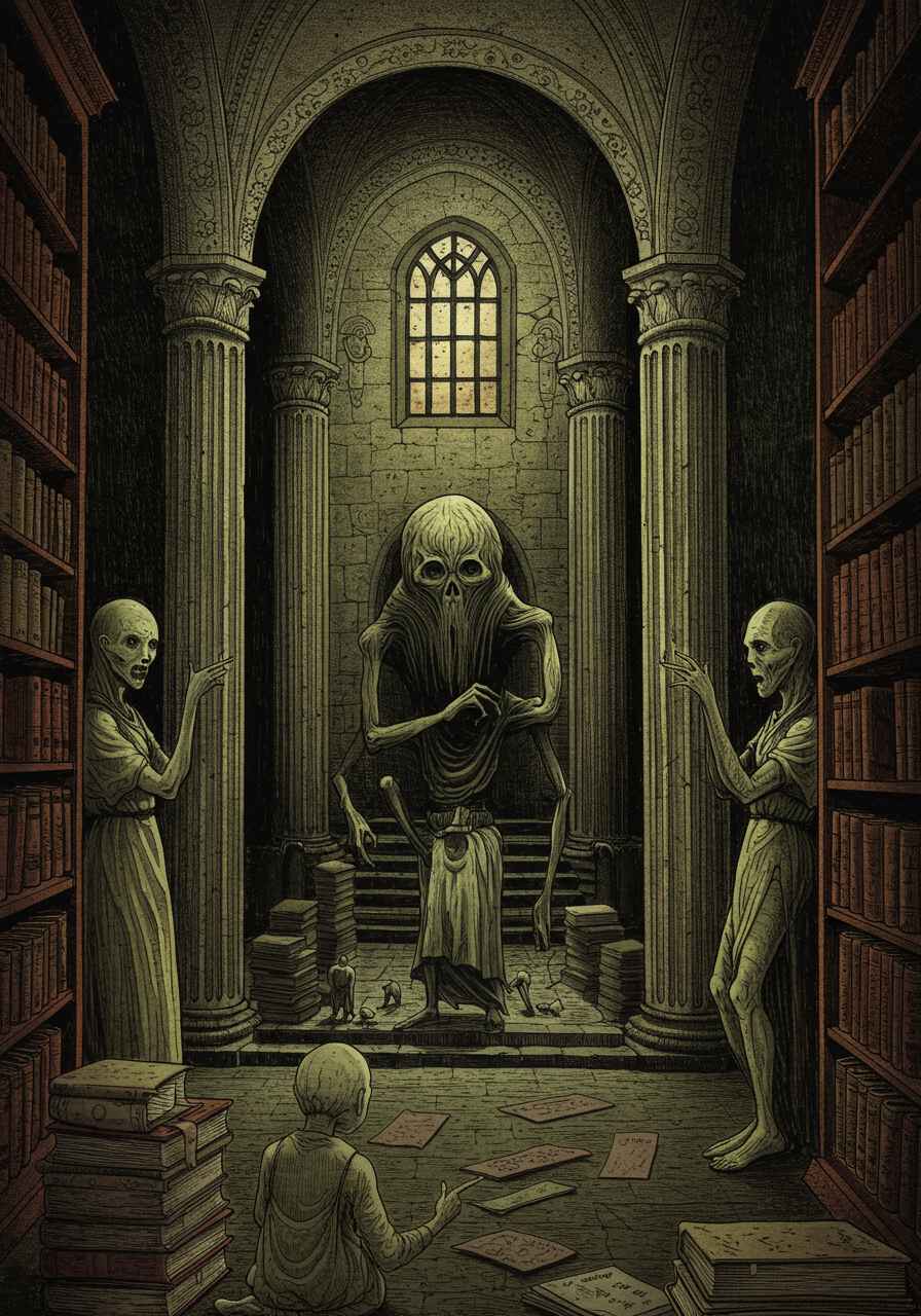 Portada del relato El Pozo de la Bruma Carmesí