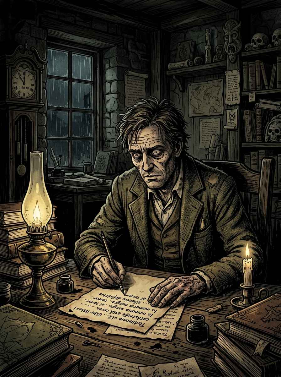 Portada del relato El Sigilo de N’yarl-Khopeth