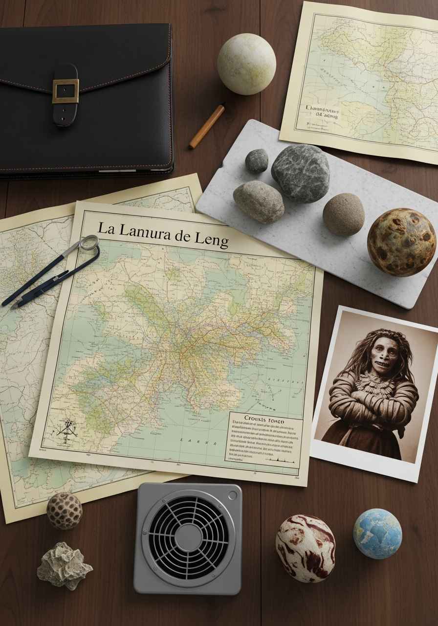 El susurro bajo los vientos de Leng relato de Llanura de Leng