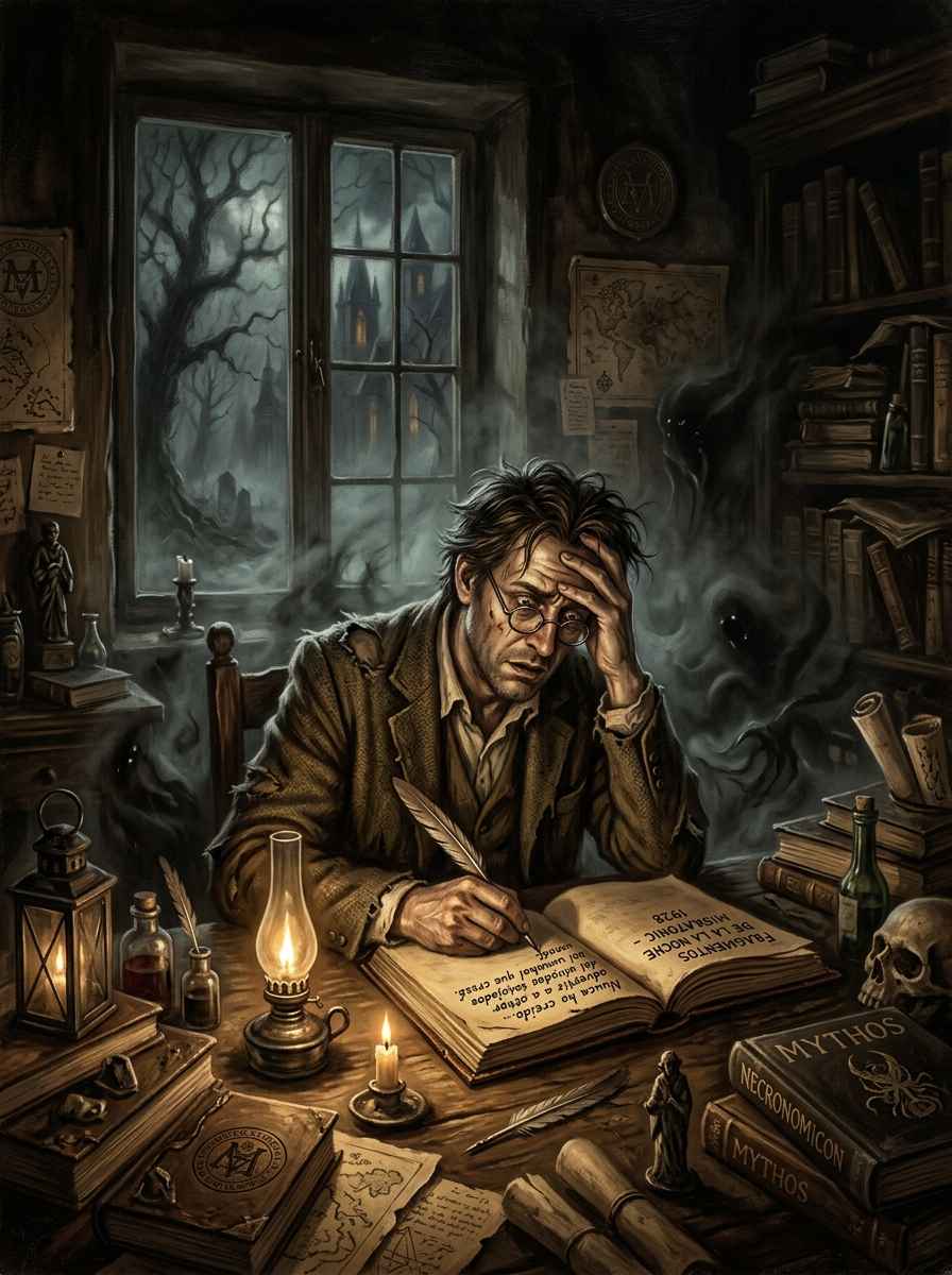 Portada del relato El umbral de la desolación