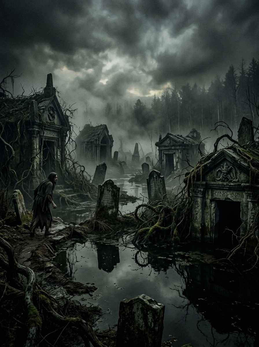 Portada del relato La cripta de las aguas envenenadas