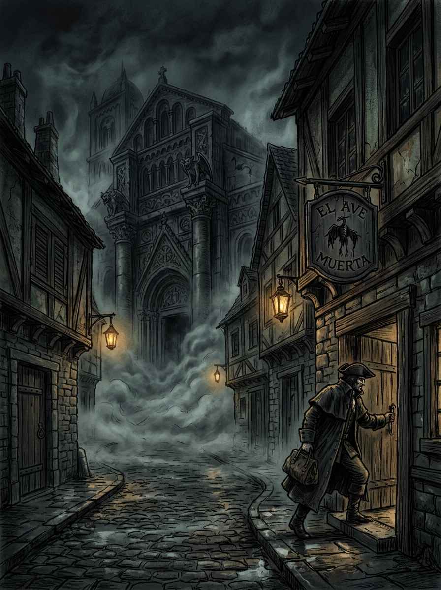 Portada del relato La Oscuridad Bajo Altdorf