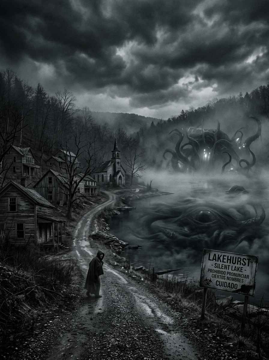 Portada del relato La sangre de Lakehurst
