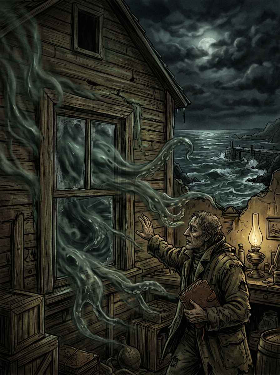 Portada del relato Susurros en las Redes del Abismo